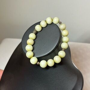 Beaded stretch bracelet. 
Stack em up for a fun boho look
